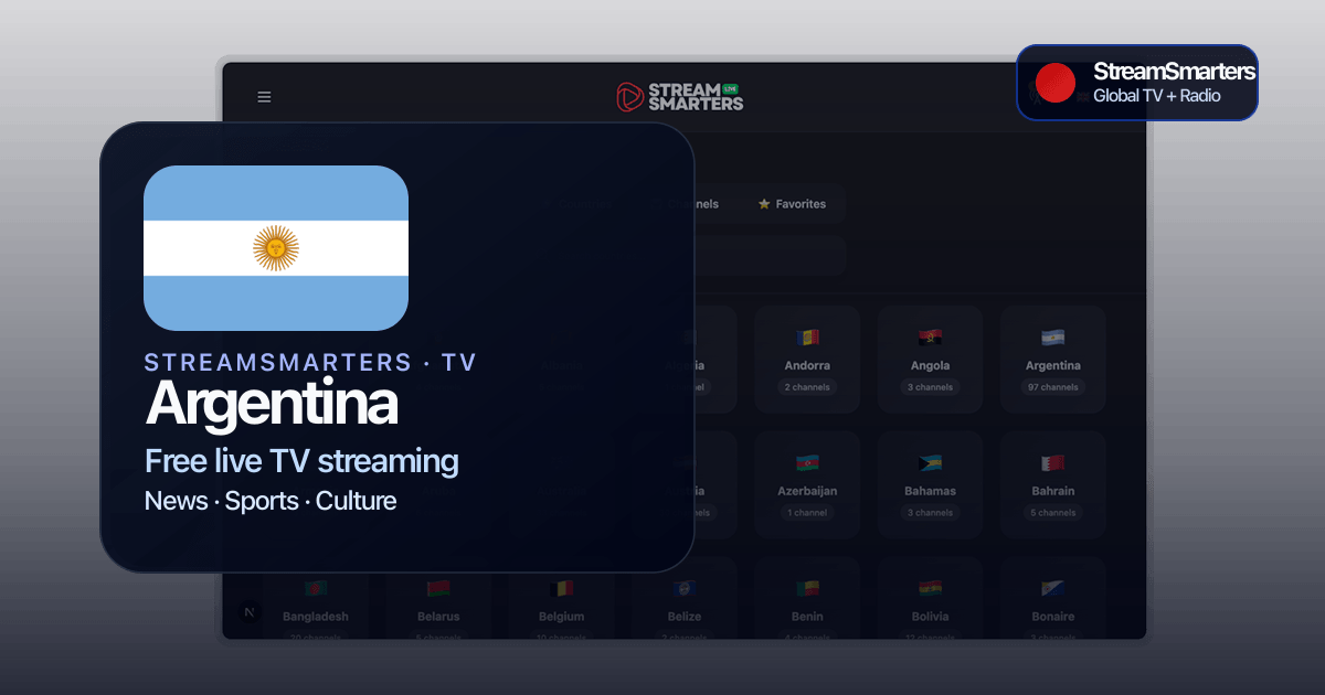 Watch Argentina TV Live | tvgarden4k | TvGarden4k